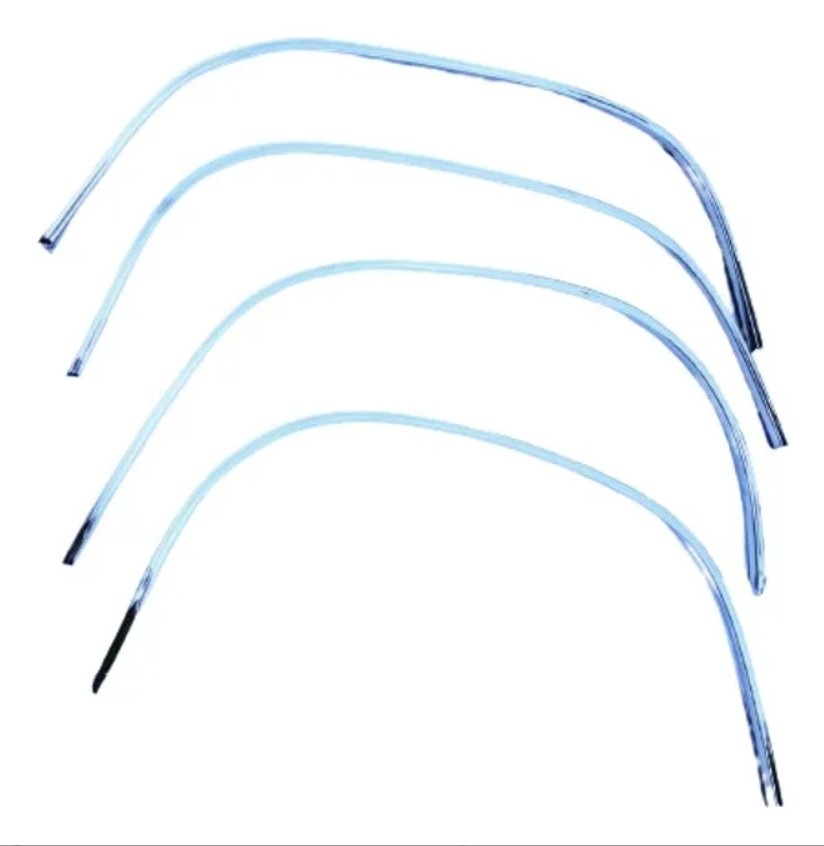 Frisos Vão De Rodas Paralamas Ford F100 Pick Up Novos